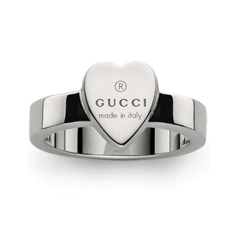 gucci heart ring uk|gucci trademark ring.